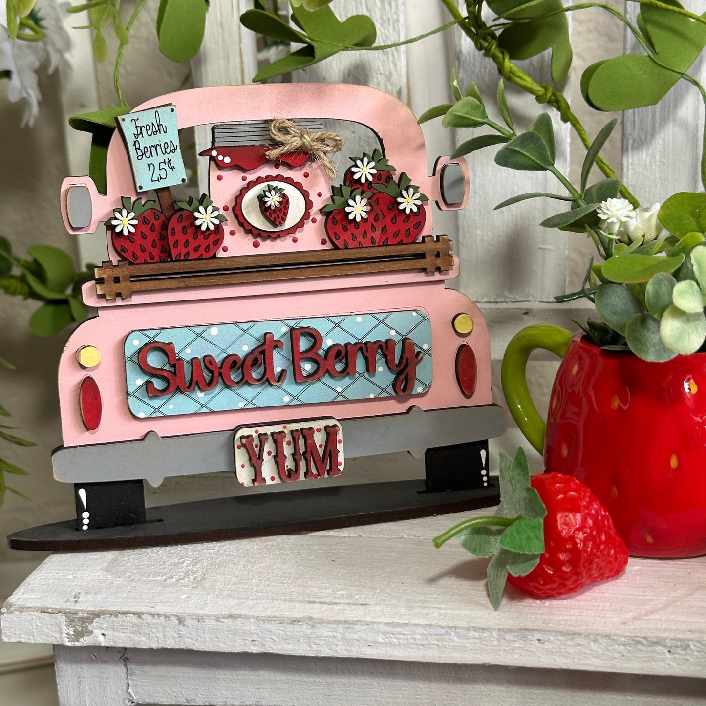Farmhouse Truck β Strawberry Edition π